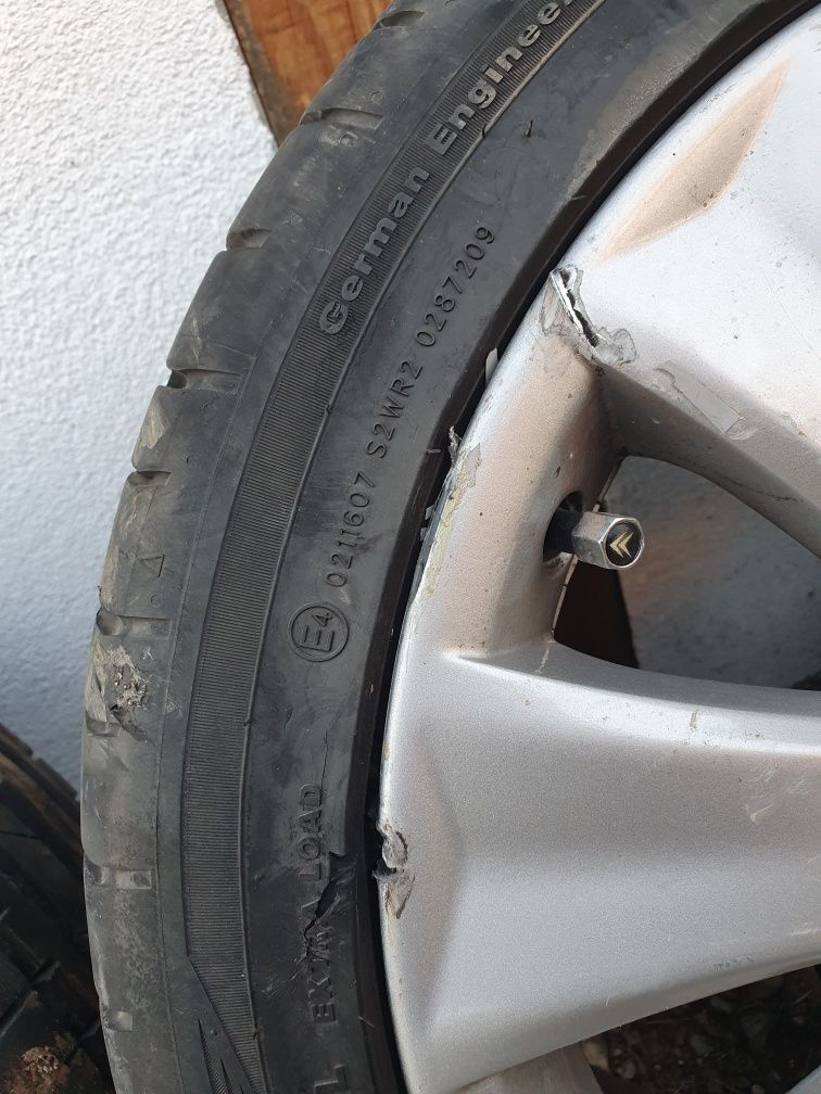 Алуминиеви джанти с гуми 16" 4x108 195/45r16 4х108