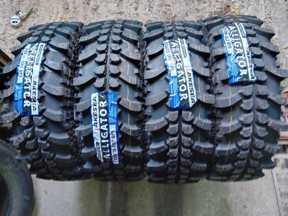 4бр  гуми за КАЛ  ALLIGATOR 235 75 15 ДОТ0324