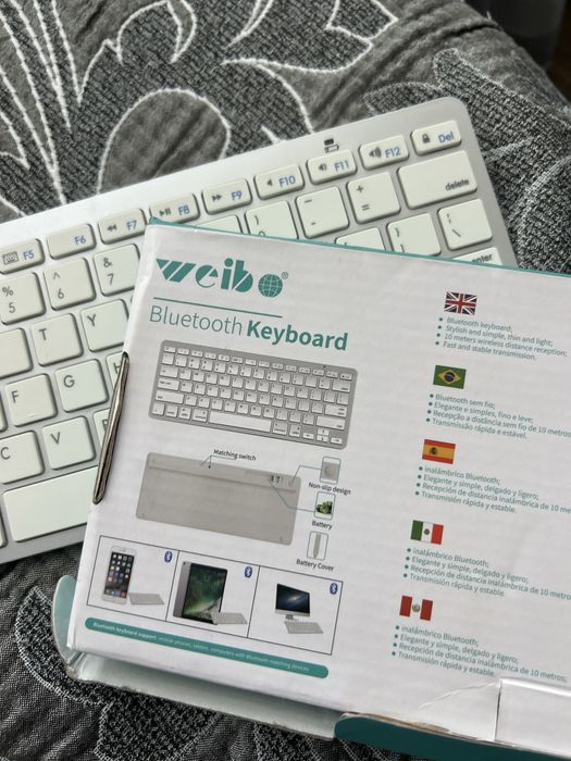 Bluetooth безжична клавиатура Weibo WB-8022
