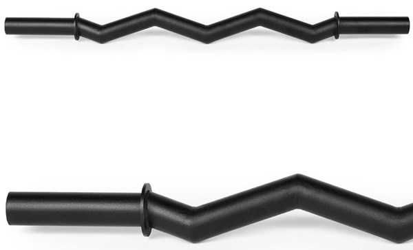 ПРОМО! Олимпийски Удебелен Крив Лост SZ Fat Bar - 115 см