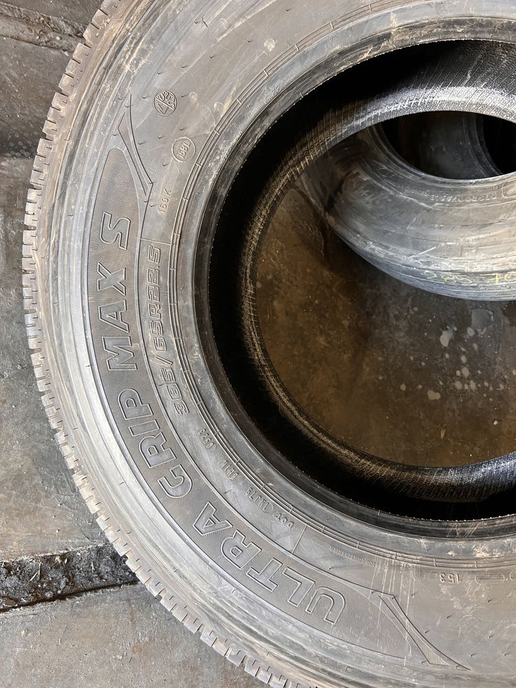 2 anvelope camion NOI 385/65/22.5 , GoodYear , DOT 2023 !