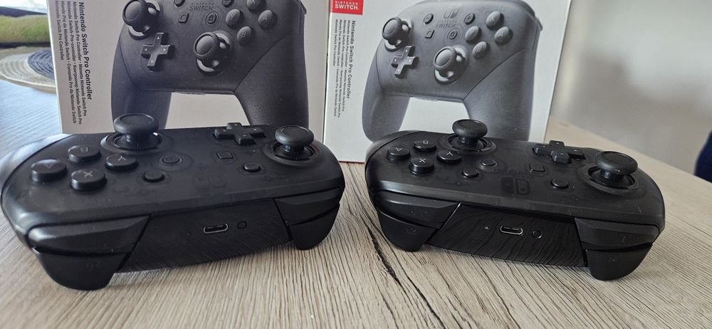 Nintendo Switch Pro Controller - оригиналени  с кутия и кабел