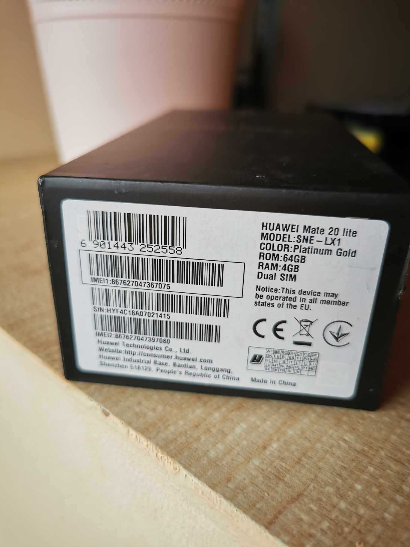 Huawei Mate P20 Lite AURIU - 4 GB RAM, 64 GB ROM Dual Sim !!