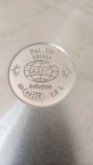 АМС масивен плитък голям тиган за индукция отличен