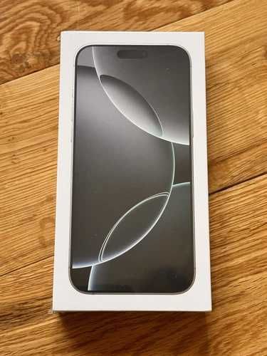 НОВ !!! Apple iPhone 16 Pro Max/White Titanium/1TB/8GB RAM