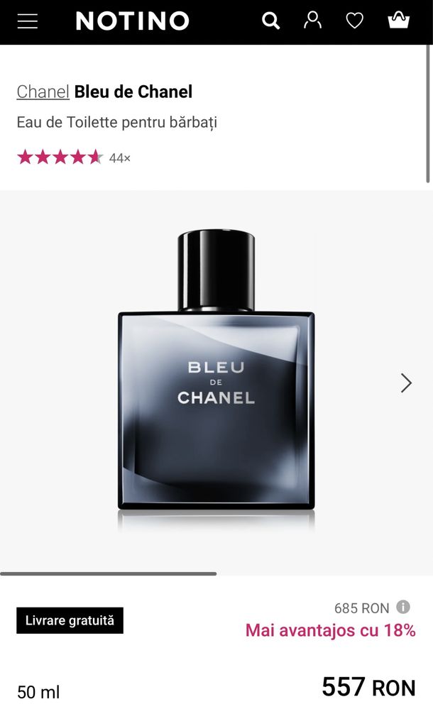 Parfum Bleu de Chanel 50ml EDT