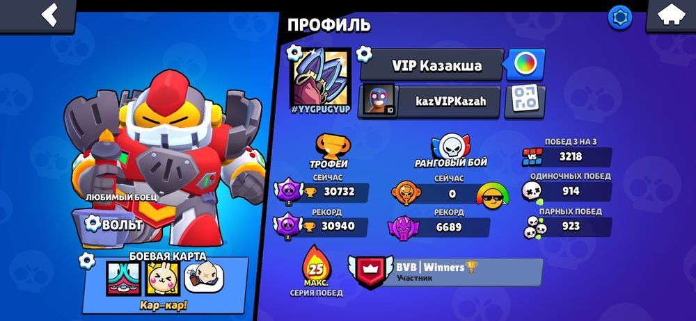 Бравл старс аккаунт