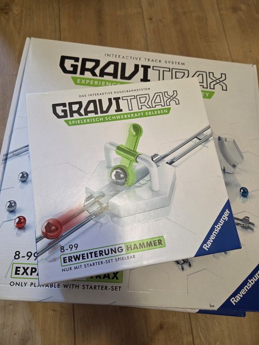 Joc GRAVITRAX (Starter Set, Expansion Trax și Hammer)