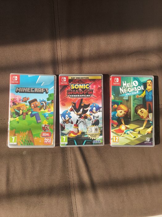 Nintendo  Switch с игри подарък-500лв.