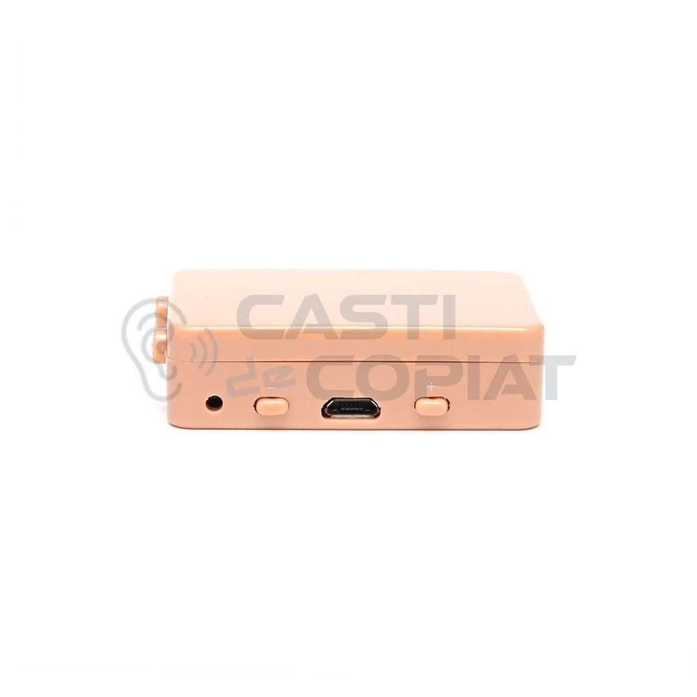 Cutiuta GSM pentru copiat + casca de copiat fara fir