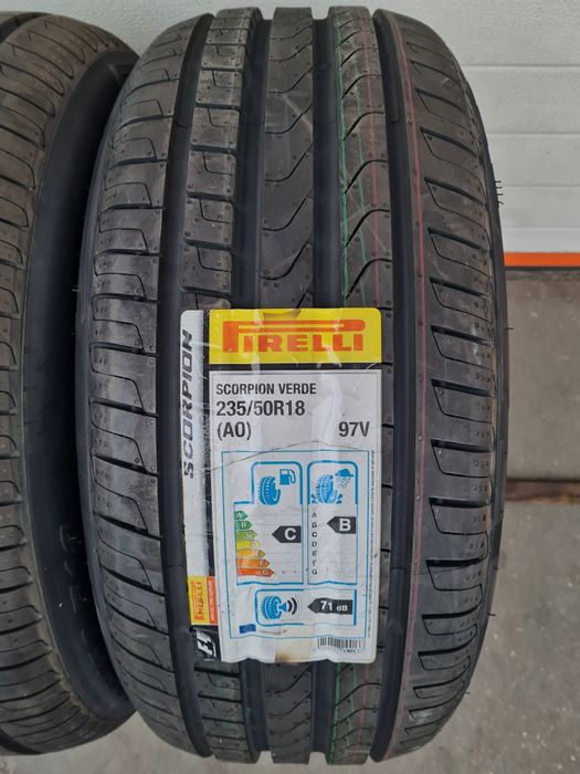 Нови летни гуми 2 броя PIRELLI Scoriopn Verde 235 50 R18 дот 4116