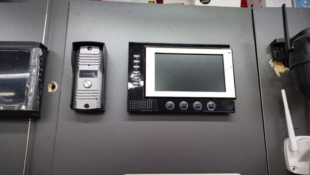 Устоновка видеокамеры и кондиционера