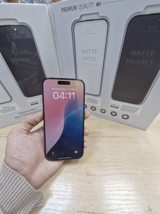 Iphone 15 pro 256 gb 87% black