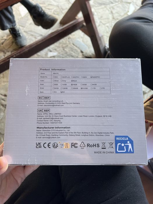 Mini PC sigilat ..pret 1300 lei fix
