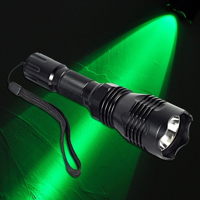 Lanterna Uniquefire cu led Verde Cree XP-E2 pentru vanatoare -1Mode