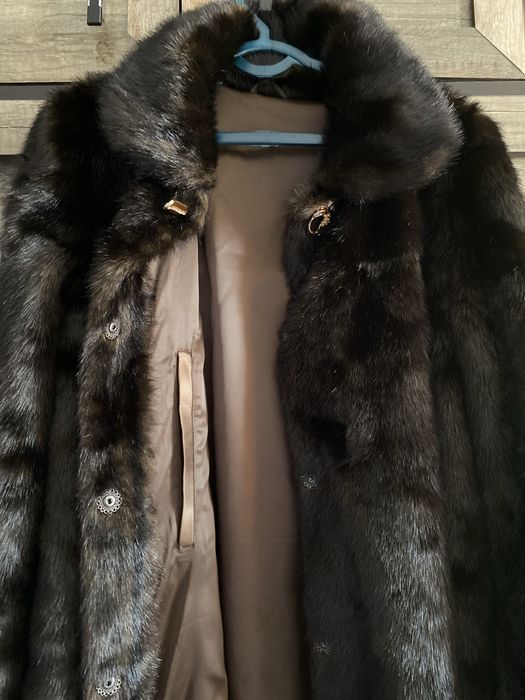 Коричневая Шуба ХL размер