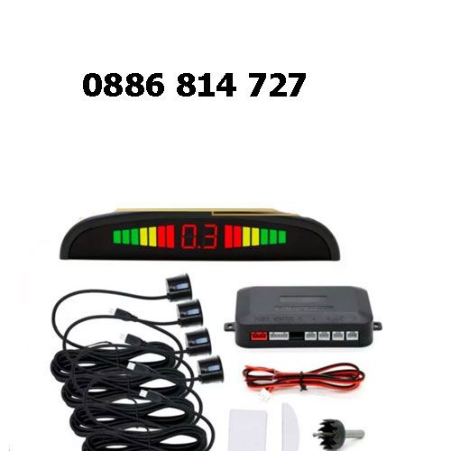 Система парктроник с 8 сензора, светлинен дисплей и звуков сигнал