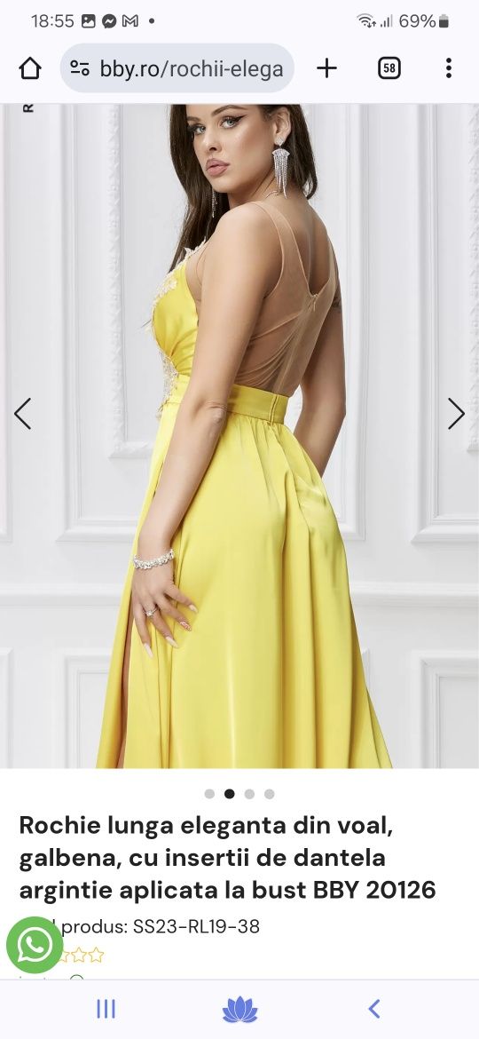 Rochie bby mas 36-S
