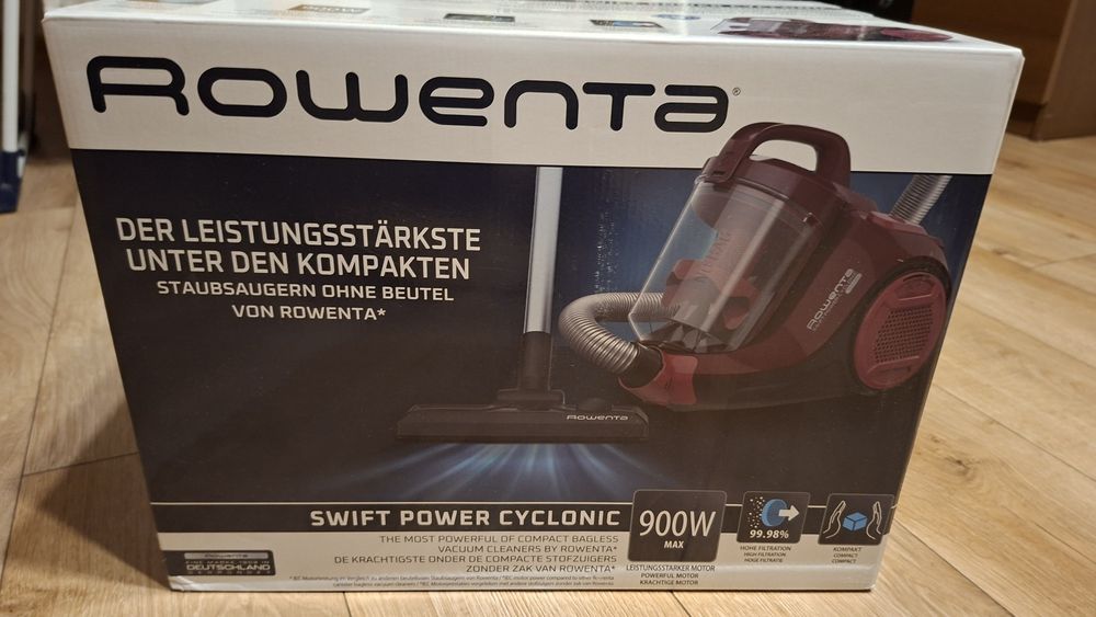 Aspirator fara sac ROWENTA Swift Power Cyclonic RO2933EA, 1.2l, 900W,