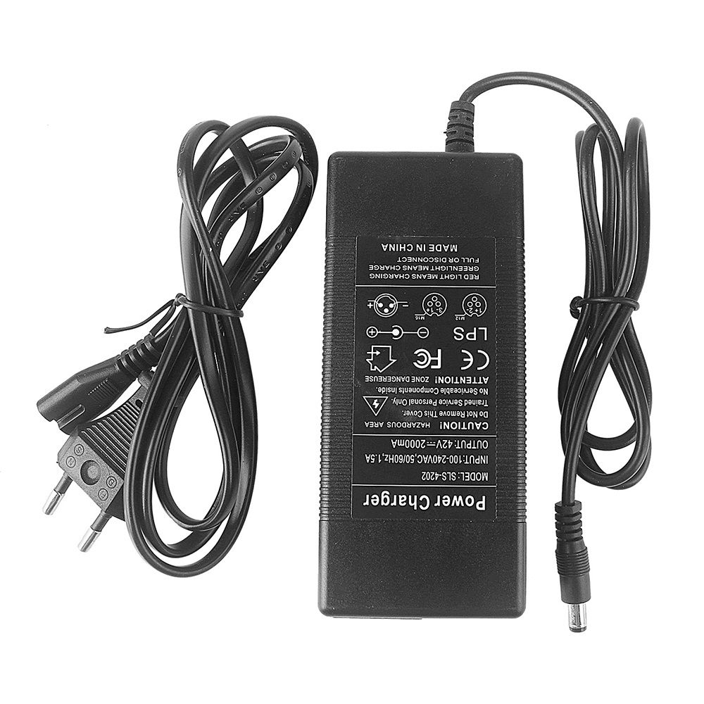 Зарядно 42v 2A 5mm за електрически тротинетки