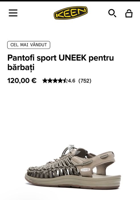 Sandale sport bărbați Keen Uneek