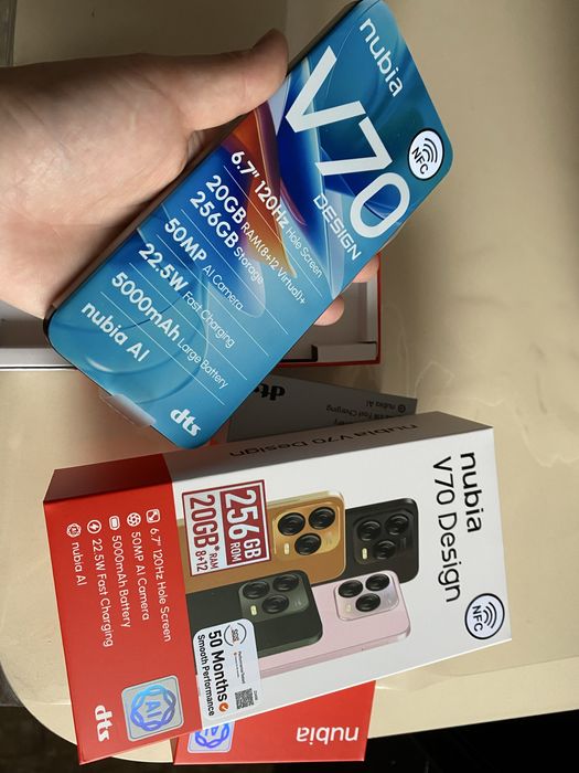 NubiaV70 на горантии