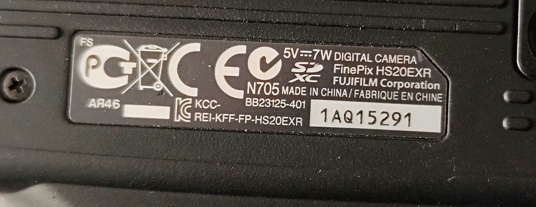 Fujifilm FinePix HS20 EXR