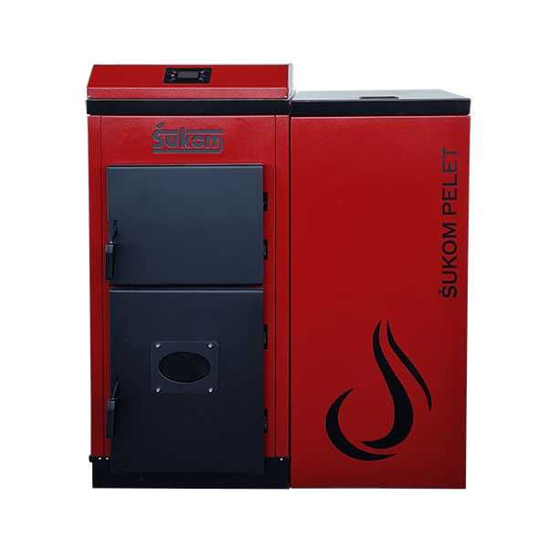 Centrala termica pe peleti  Sukom 15 (putere 15-21 Kw)