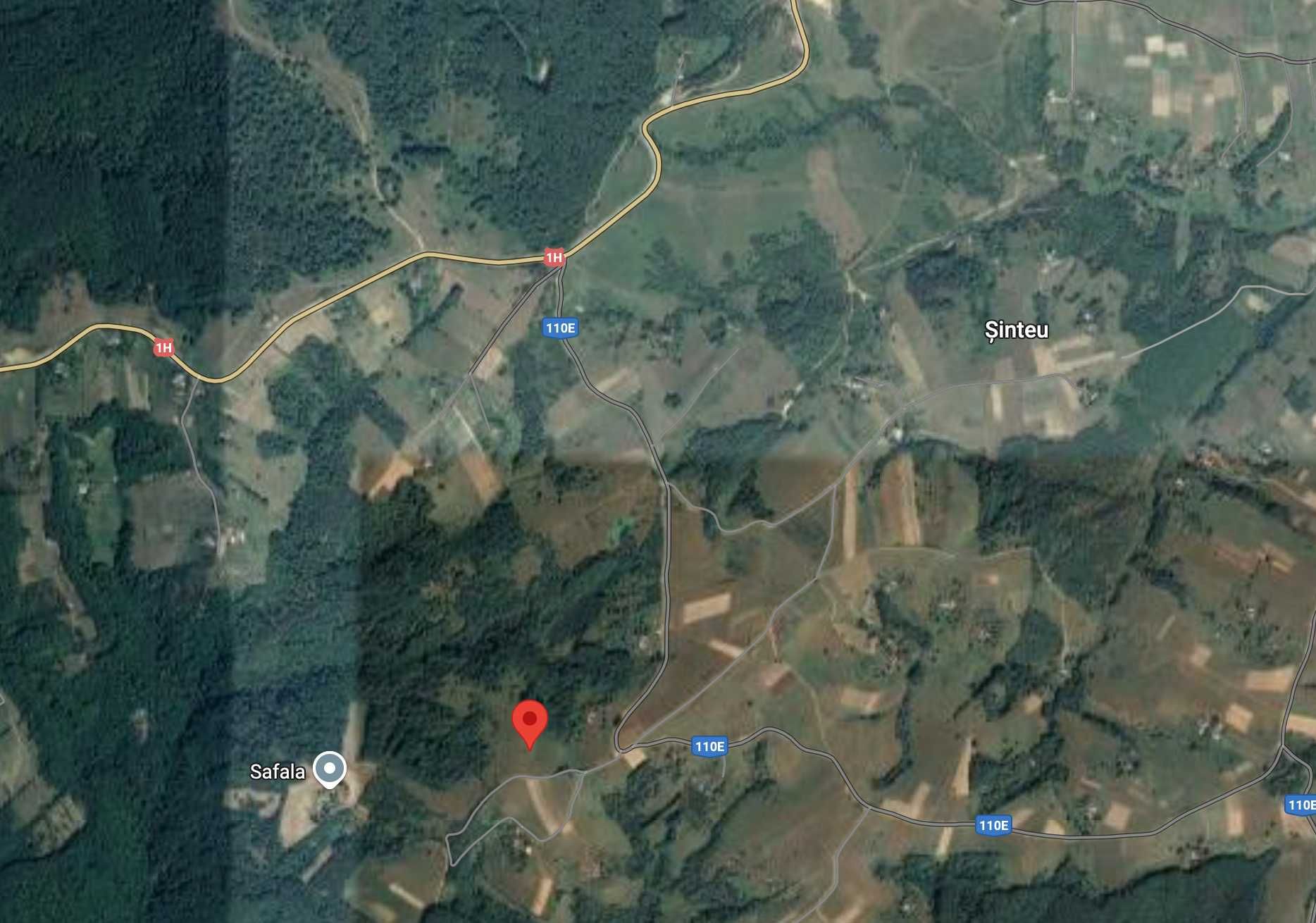 Teren de vânzare 3.05 Ha Șinteu, Bihor | Peisaj superb, izvor natural