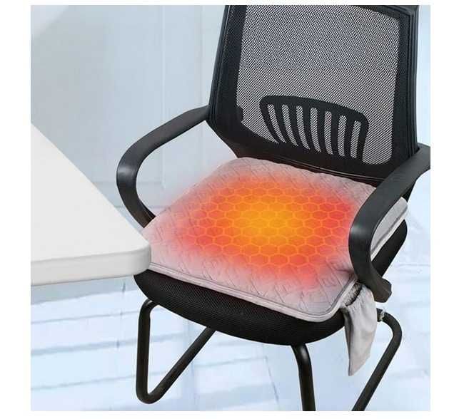 Електрическа Възглавница за стол с подгрев, USB