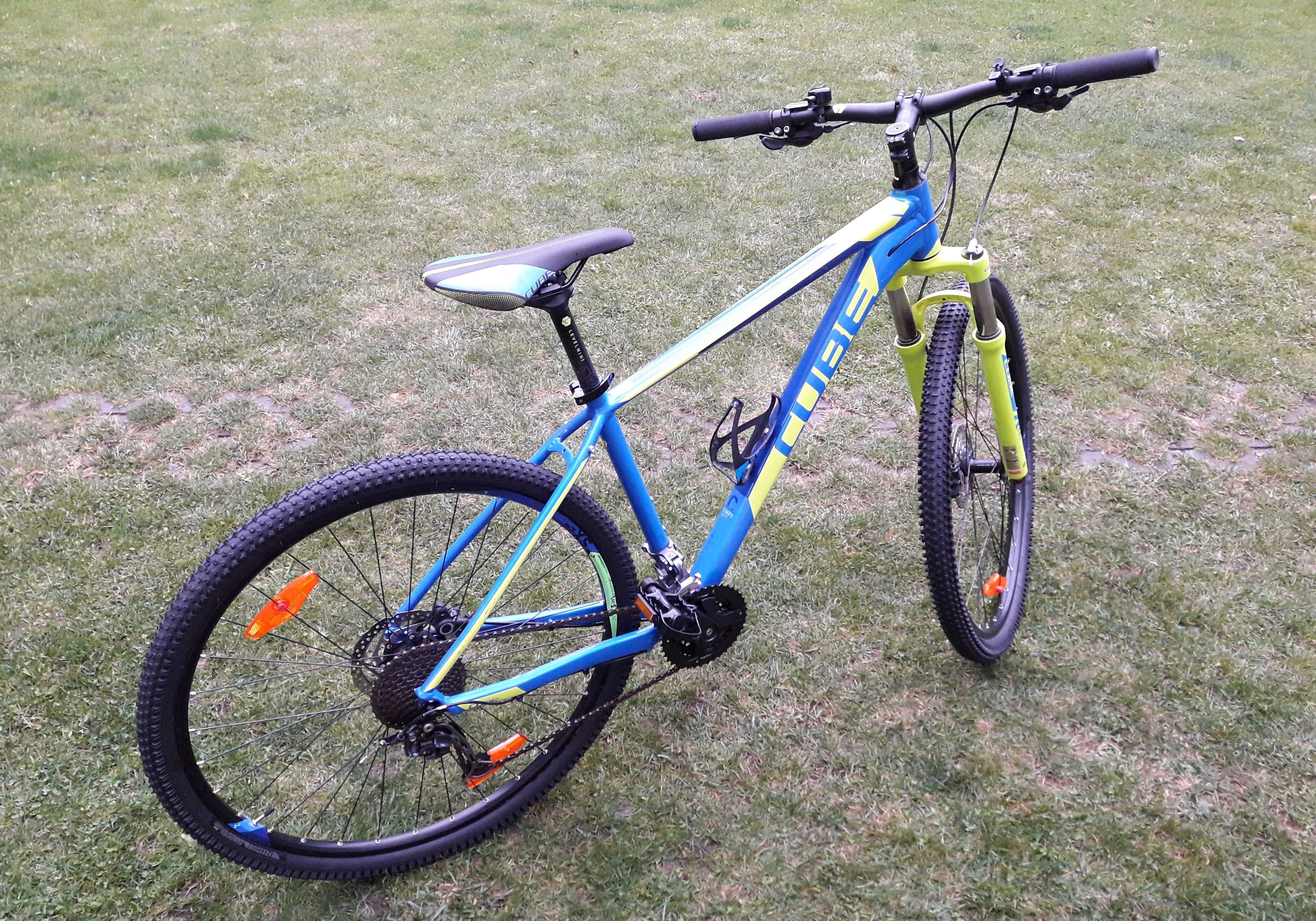 Bicicletă Cube Analog MTB 29’, 27 viteze, ALU, frână disc - albastru