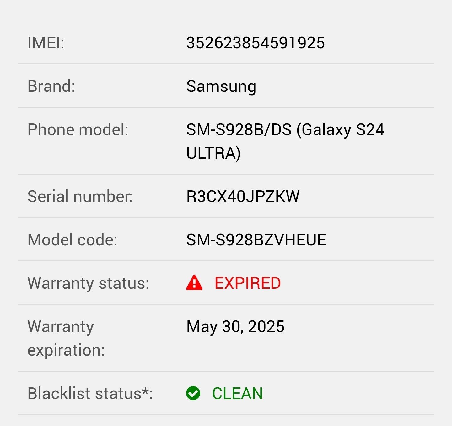 Samsung S24 Ultra 512gb