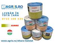 Ata Baloti  - Sfoara CLAAS + AGROTEX - baloti patrati / baloti rotunzi