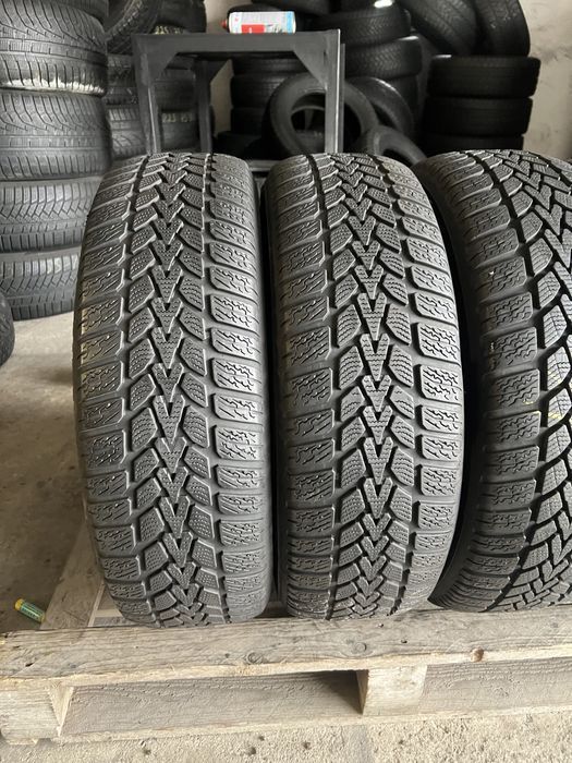 4 anvelope de iarna 195/65/15 dunlop!