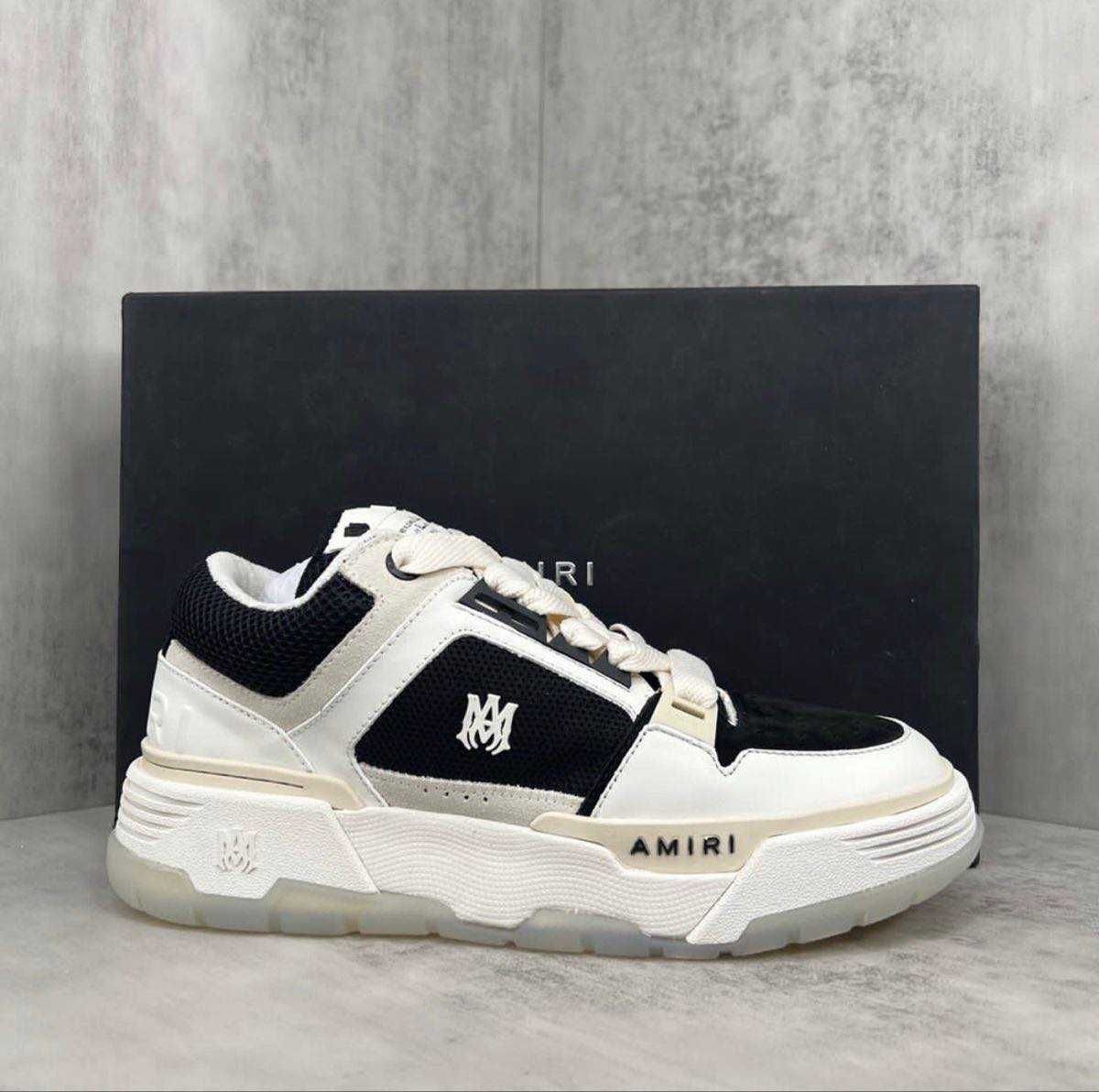Adidasi Sneakersi AMIRI MA-1 Mesh Black&White (Livrare cu verificare)