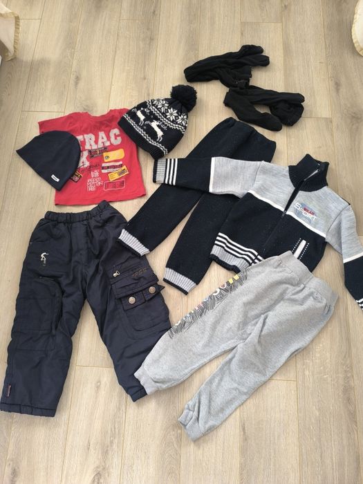 Пакет вещей на мальчика 3х лет