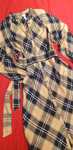 Rochie lunga bumbac model Burberry 42, noua