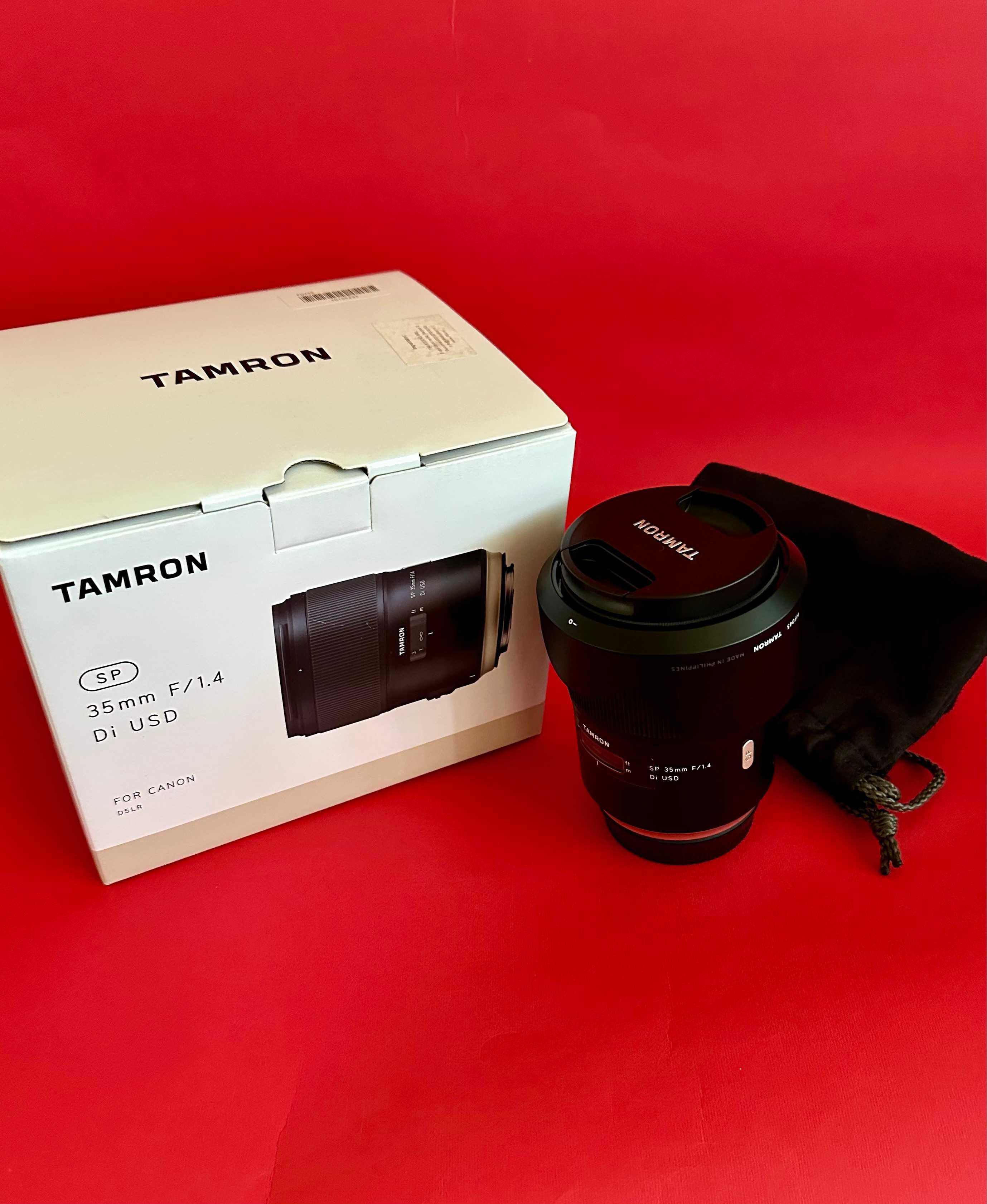 Tamron 35MM F/1.4 DI USD SP pentru  Canon