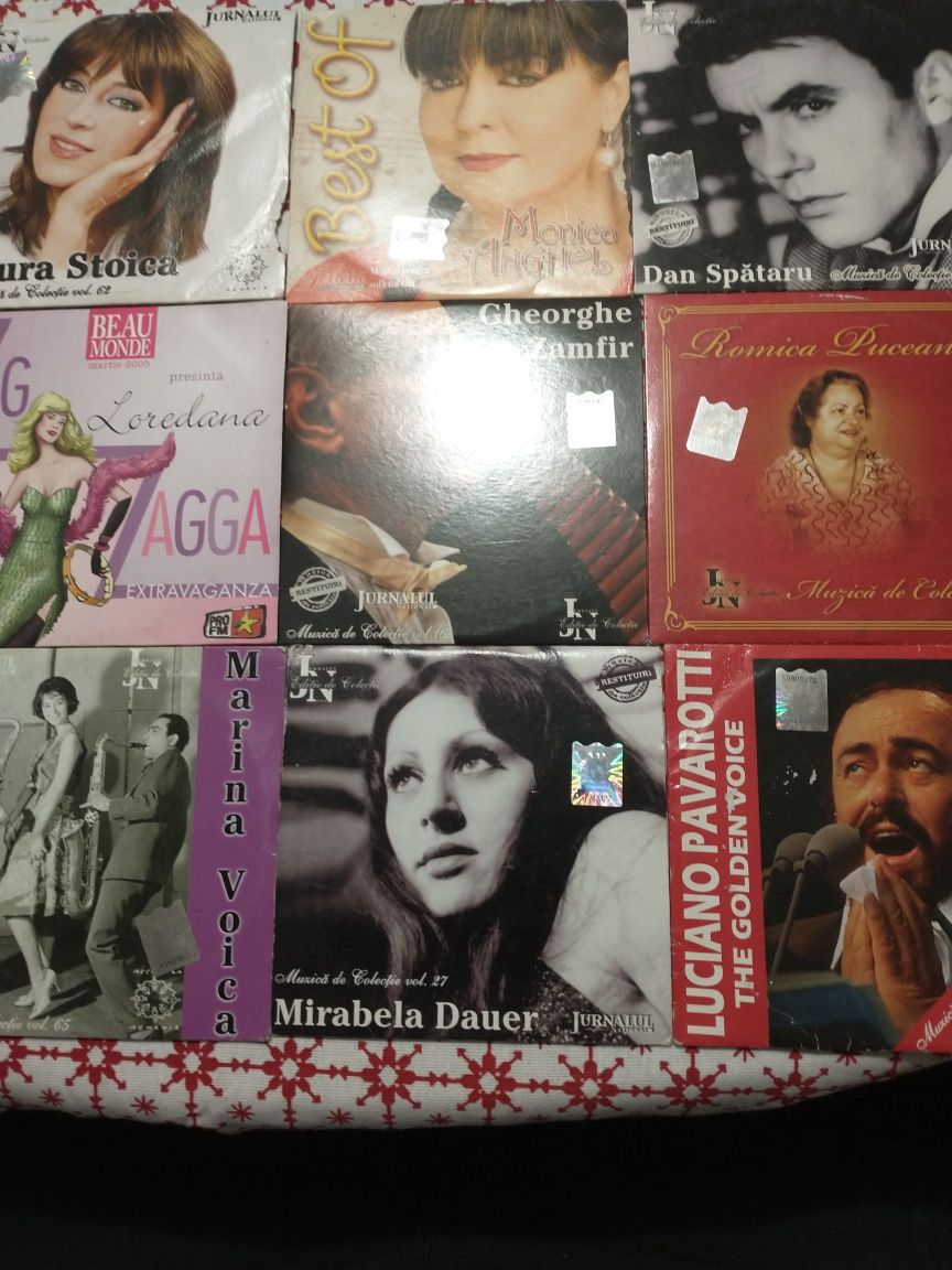 Vând 9 cd-uri de colecție Jurnalul Național