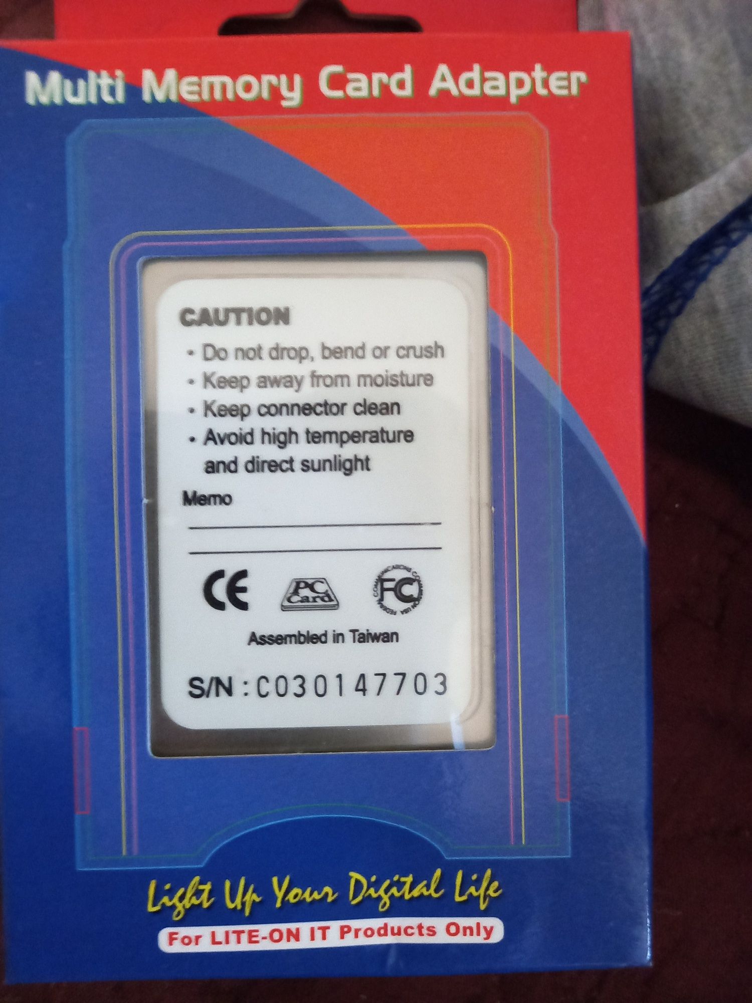 Multi memory card adapter