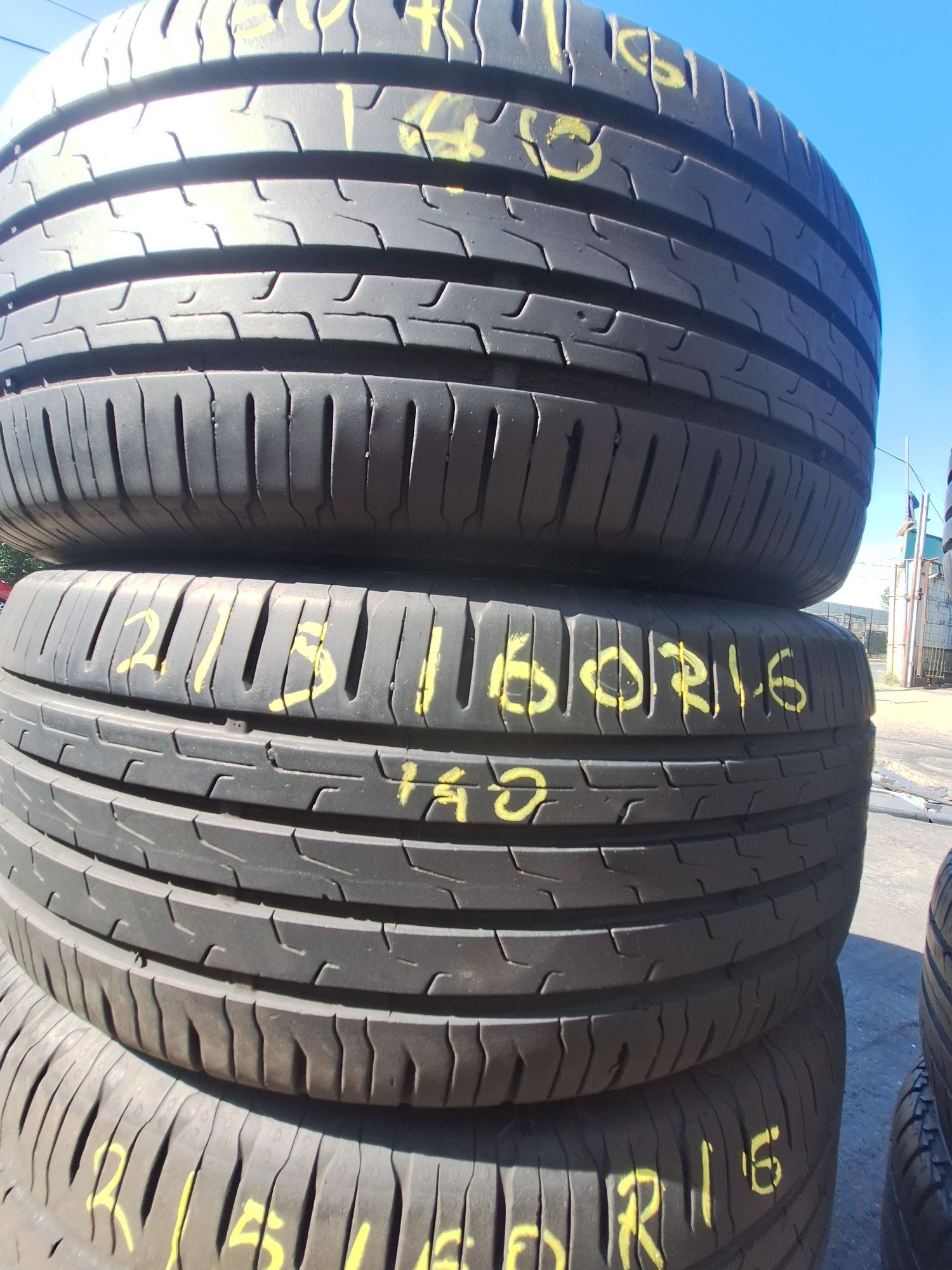 4 anvelope vara 215/60r16 Continental 2020 Montaj Gratuit