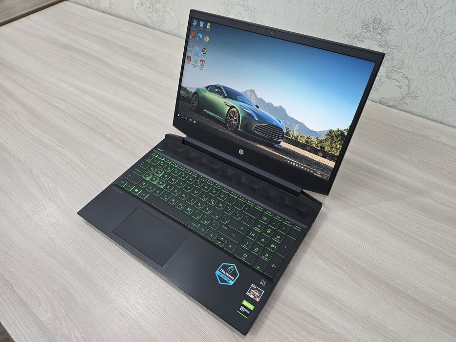 HP, GTX 1650Ti, Ryzen 5, Ram 16Gb, SSD 512Gb, Full HD IPS