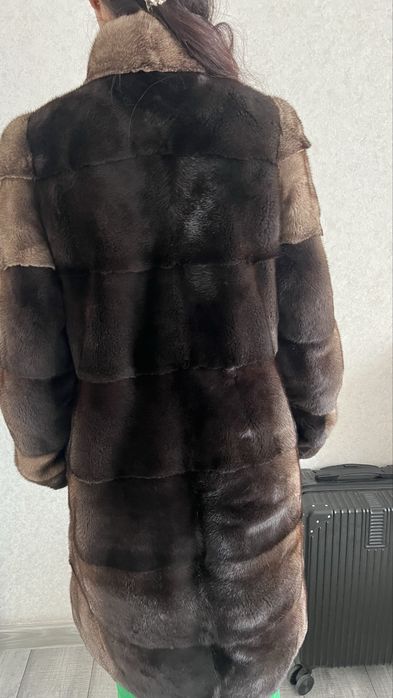 Норковая шуба бу