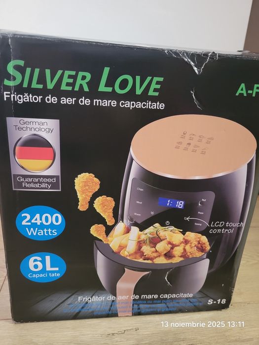 Vând friteuza silver love