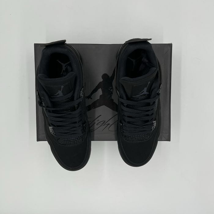 Nike Air Jordan 4 Black Cat -Marimi 37-49, Noi, Premium, Livrare Rpd