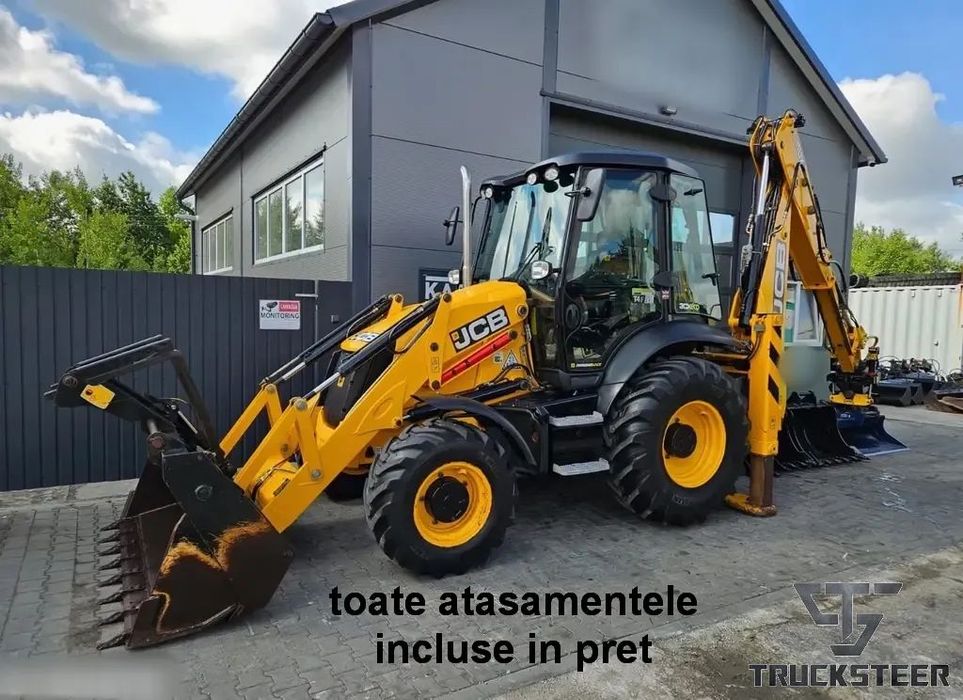 JCB 3CX Avans leasing de la 15% JCB 3CX 3.100h 110CP 4x4 2018