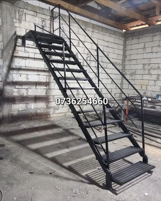 Scara metalica zincate