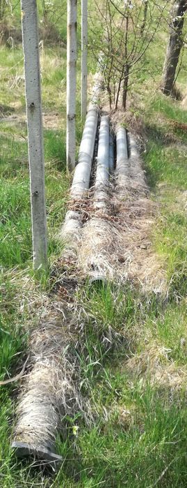 поцинковани тръби, неръждаеми 5 бр х 6 метра, Ф95х4 цена на бройка