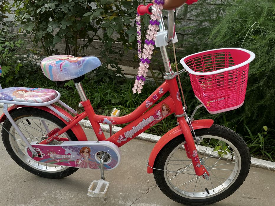 Велосипед детский,качественный для девочек