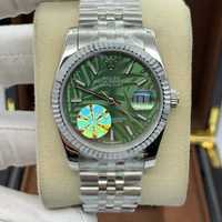 Rolex Datejust 36 Olive Green Palm Jubilee Automatic